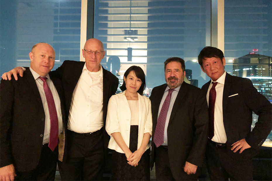 日本イスラエル総合研究所の創立パーティが開催されました。