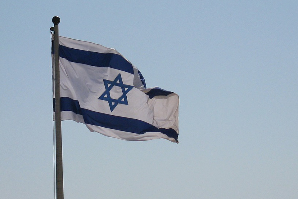 イスラエルの国旗イメージ